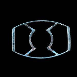 Vintage Corning Ware P-11-M-1 Chrome Metal Casserole Holder Trivet Rack